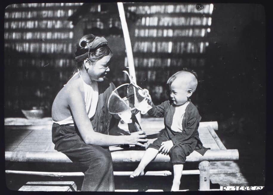 anh quy ve tet trung thu xua o ha noi nhung nam dau the ky 20