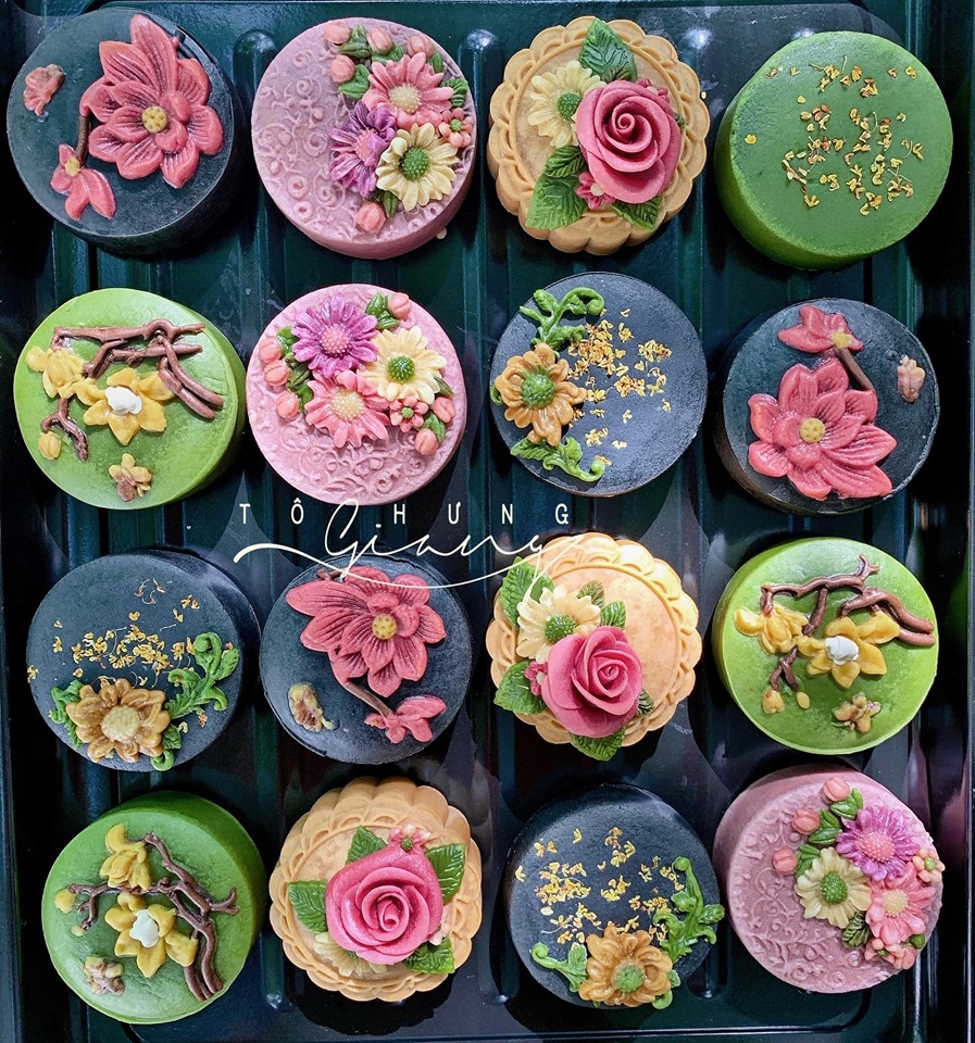 trung thu den som voi me banh hoa noi tu food blogger to hung giang