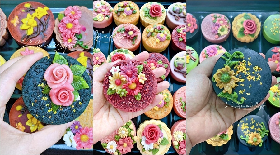 trung thu den som voi me banh hoa noi tu food blogger to hung giang