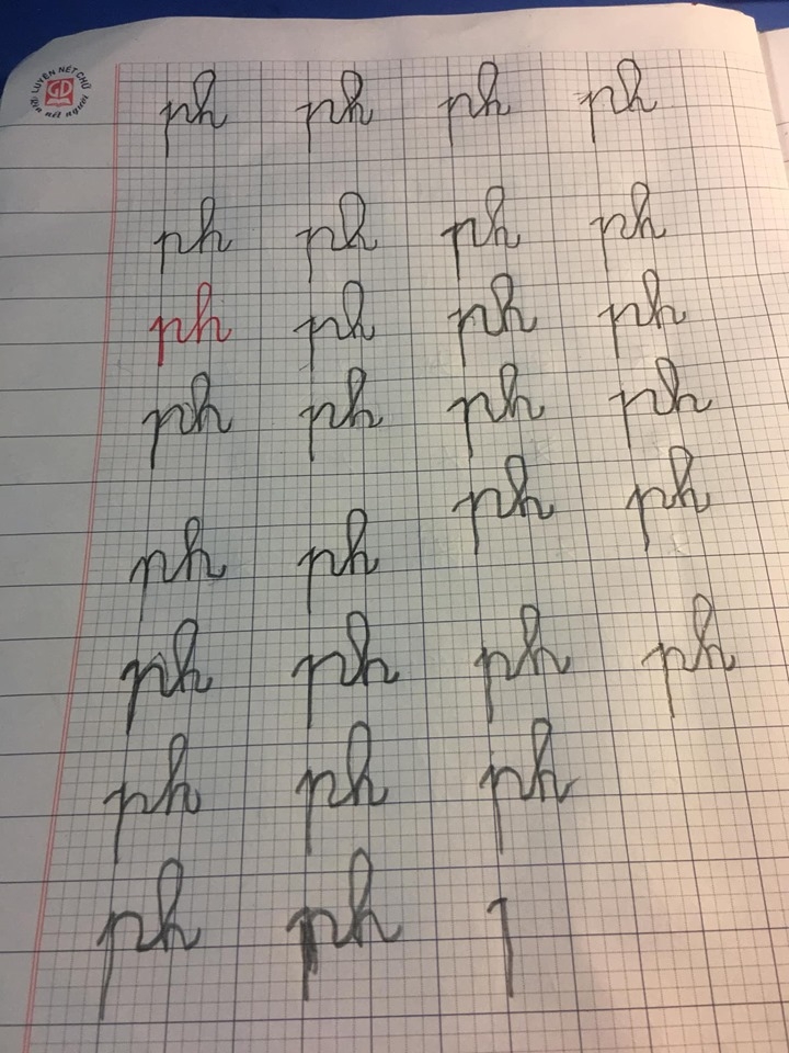 buon nau ruot vi con vao lop 1 ma viet chu qua xau