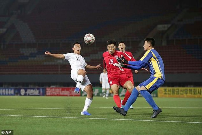tran dau lich su ba khong giua trieu tien va han quoc