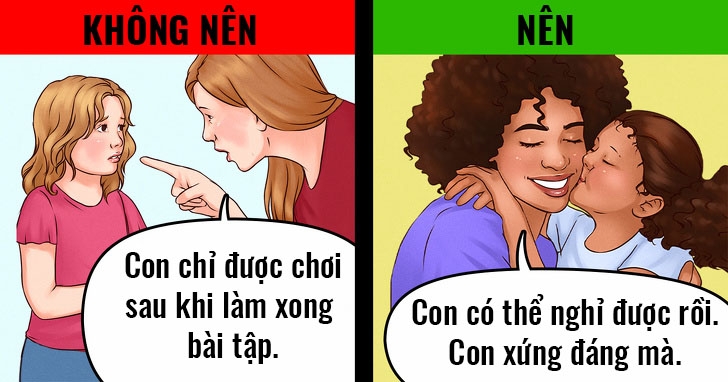 12 dieu bo me tot luon lam voi con