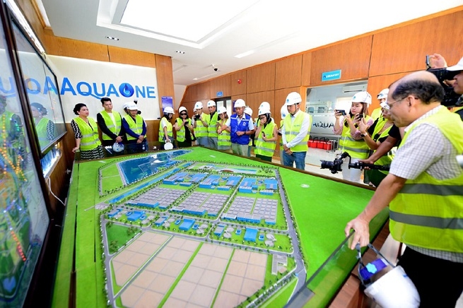 aqua one cua shark lien duoc giao trien khai du an nuoc sach xuan mai