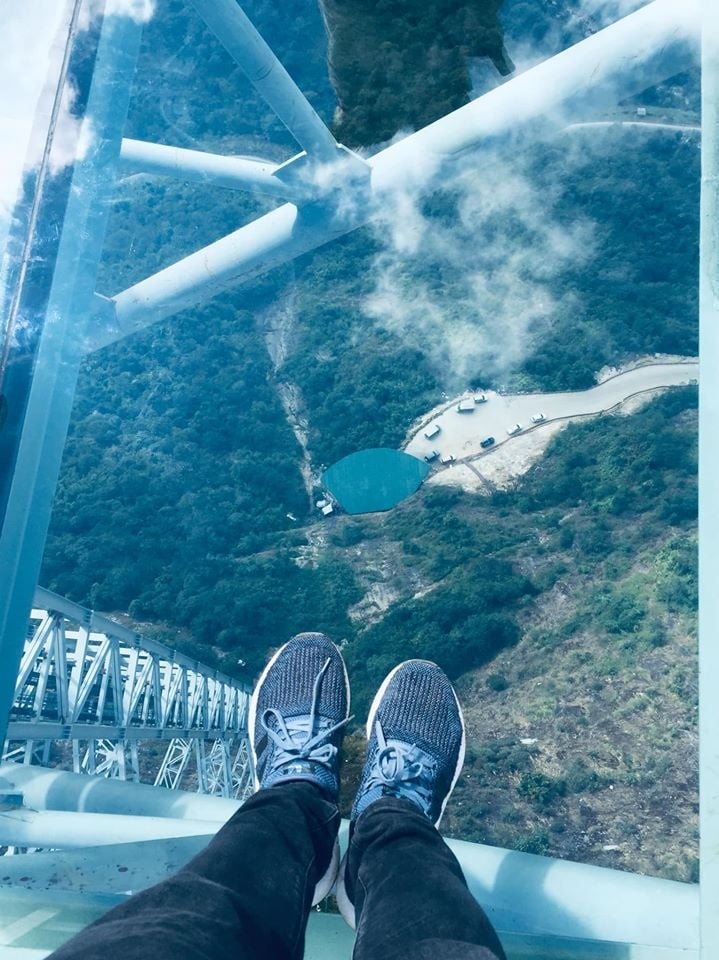 trai nghiem cau kinh rong may qua loat anh check in cua du khach