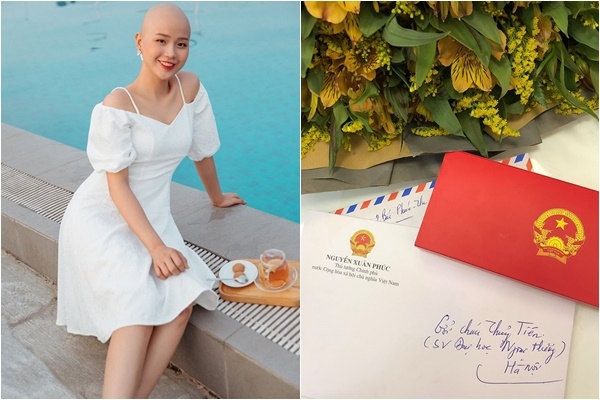 nu sinh mac ung thu hanh phuc khi nhan duoc thu cua thu tuong nguyen xuan phuc