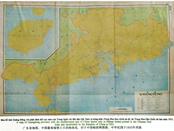 ban do trung quoc gian tiep cong nhan truong sa va hoang sa la cua viet nam