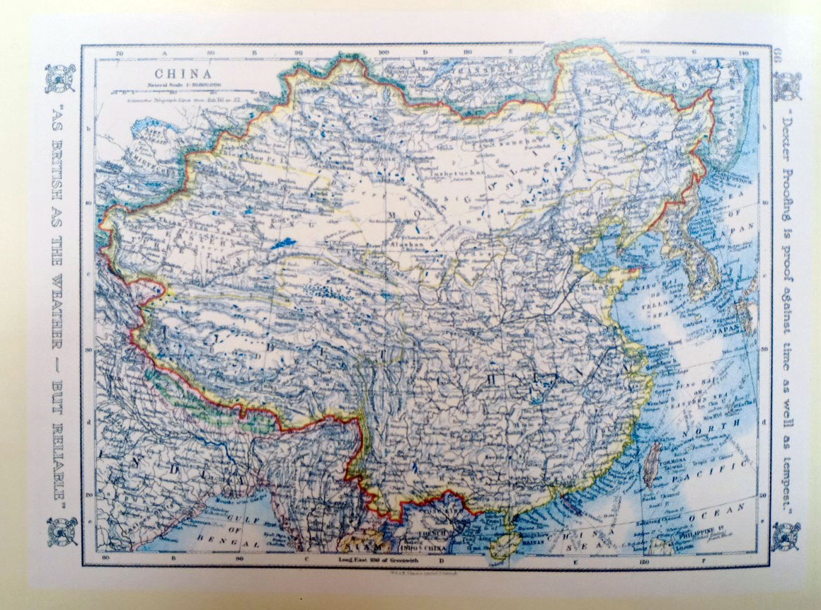 ban do trung quoc do phuong tay ve khang dinh trung quoc khong co hoang sa va truong sa