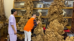 Đàm Vĩnh Hưng trầm trồ trước căn phòng trầm hương trị giá trăm tỷ của Hoài Linh