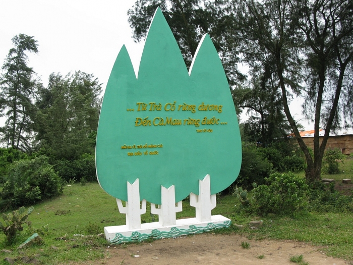 chiem nguong ve dep cua bai bien tru tinh tra co quang ninh