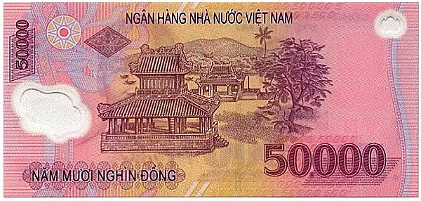 nhung di tich nao xuat hien tren tien giay viet nam