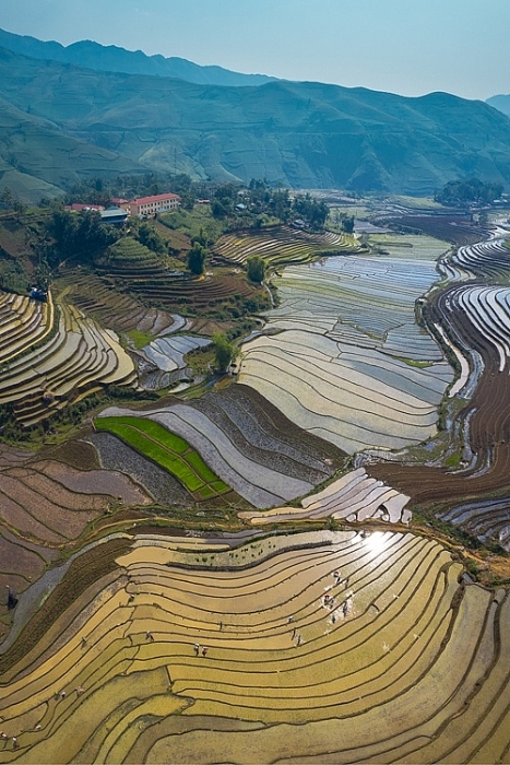 mua nuoc do dep nhu tranh o lao cai