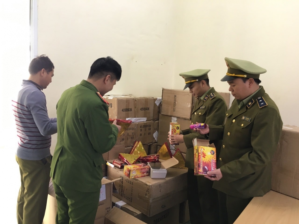 Quản lý thị trường phát hiện nhiều hàng lậu ngay trước Tết Tân Sửu