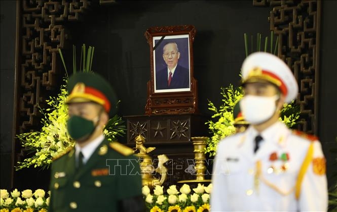 TƯỜNG THUẬT: Lễ tang cấp Nhà nước nguyên Phó Thủ tướng Trương Vĩnh Trọng
