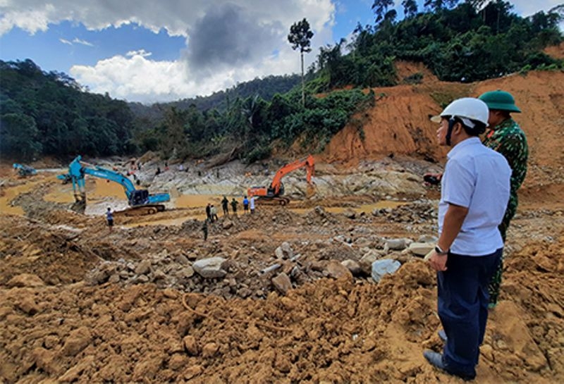 Đẩy nhanh giai đoạn 4 tìm kiếm người mất tích tại Thủy điện Rào Trăng 3