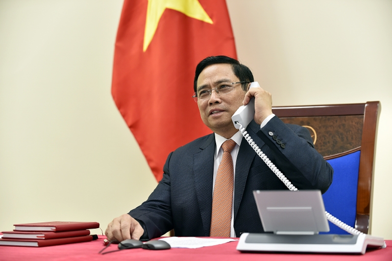 Thủ tướng Phạm Minh Chính mong muốn thúc đẩy hơn nữa quan hệ Đối tác Chiến lược Việt Nam – Singapore trên tất cả các lĩnh vực