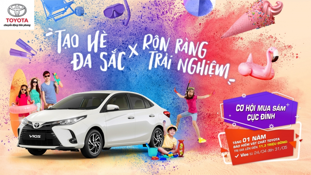 Toyota gia tăng chuỗi giá trị hỗ trợ khách hàng mua xe Vios 2021 Toyota ưu đãi