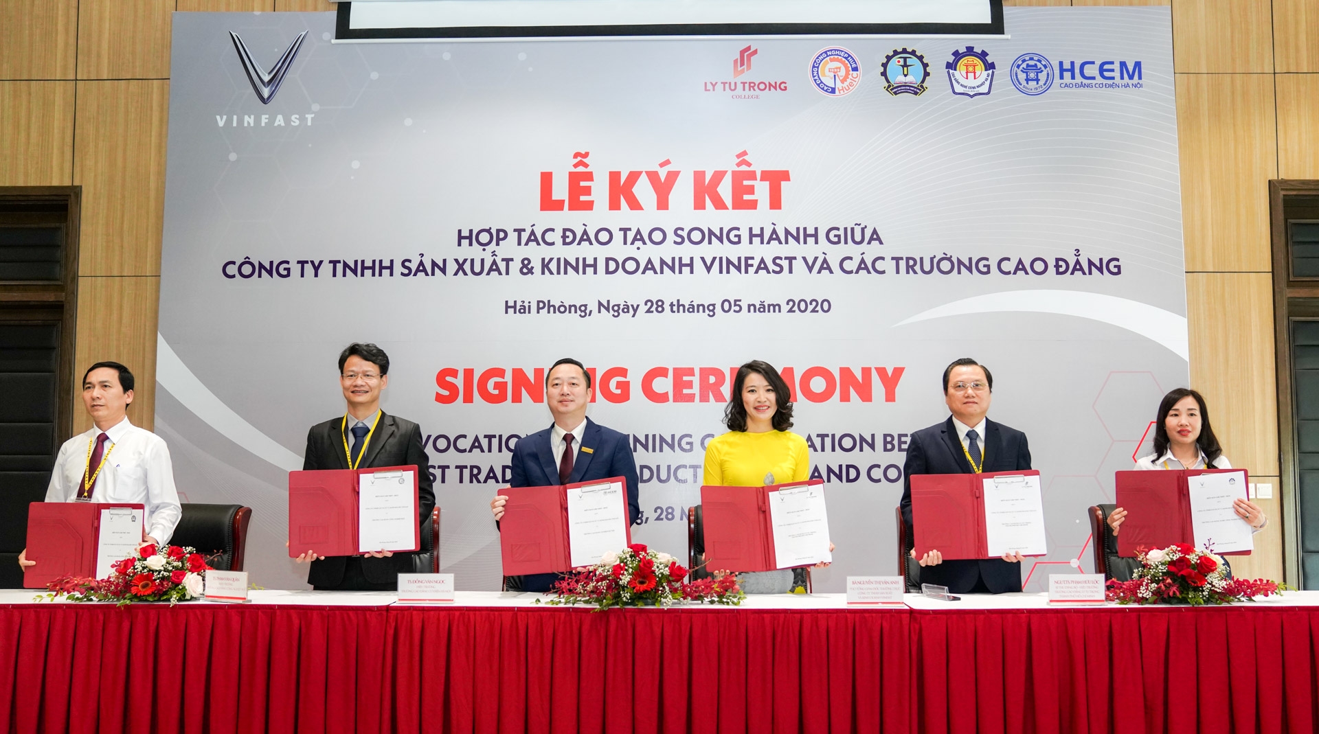 vinfast hop tac dao tao cao dang ve ky thuat o to