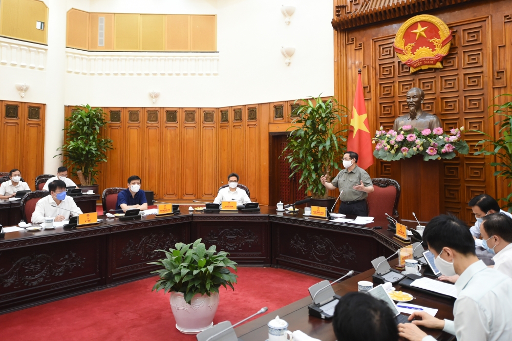 Thủ tướng Phạm Minh Chính nhắc nhở, chấn chỉnh nghiêm khắc các địa phương chưa làm tốt phòng chống dịch