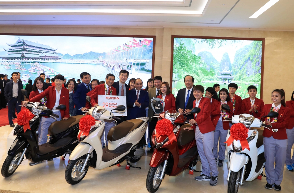 Honda Việt Nam tiếp tục là Nhà tài trợ chính của các Đội tuyển Bóng đá Quốc gia Việt Nam