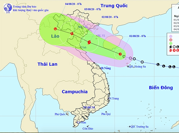 Áp thấp mạnh thành bão, có khả năng đổ bộ gây ngập lụt nhiều nơi