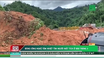 Cứu hộ Rào Trăng 3: Dùng công nghệ tầm nhiệt tìm người mất tích