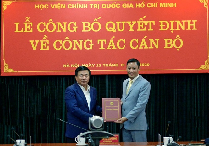 Bổ nhiệm nhân sự Học viện Chính trị Quốc gia Hồ Chí Minh