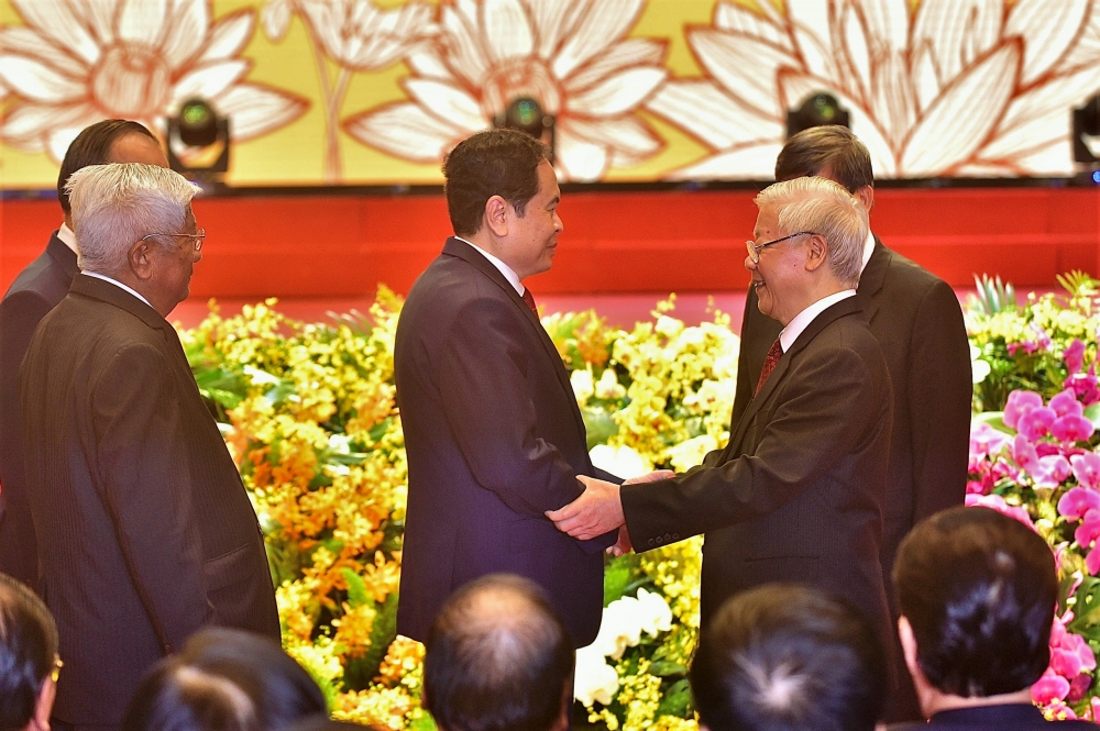 Chùm ảnh: Mít tinh kỷ niệm 90 năm ngày truyền thống Mặt trận Tổ quốc Việt Nam Mít tinh kỷ niệm 90 năm ngày truyền thống Mặt trận Tổ quốc Việt Nam