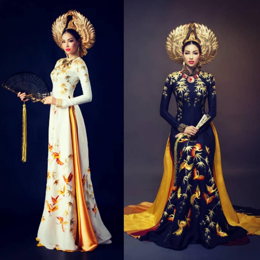 nhin lai loat trang phuc dan toc cua nguoi dep viet trong cac cuoc thi nhan sac the gioi