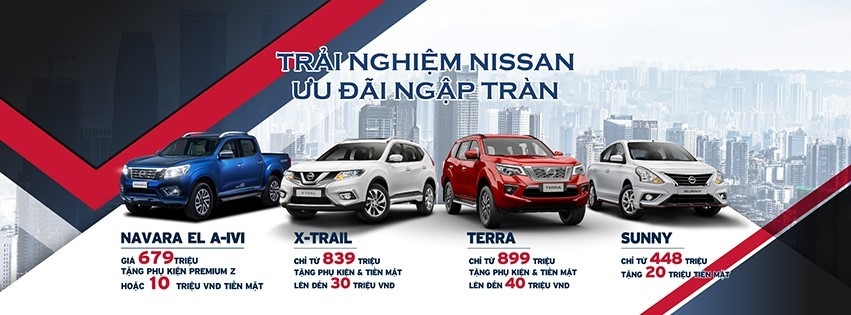 gia xe o to nissan moi nhat thang 112019 uu dai tien mat den 100 trieu