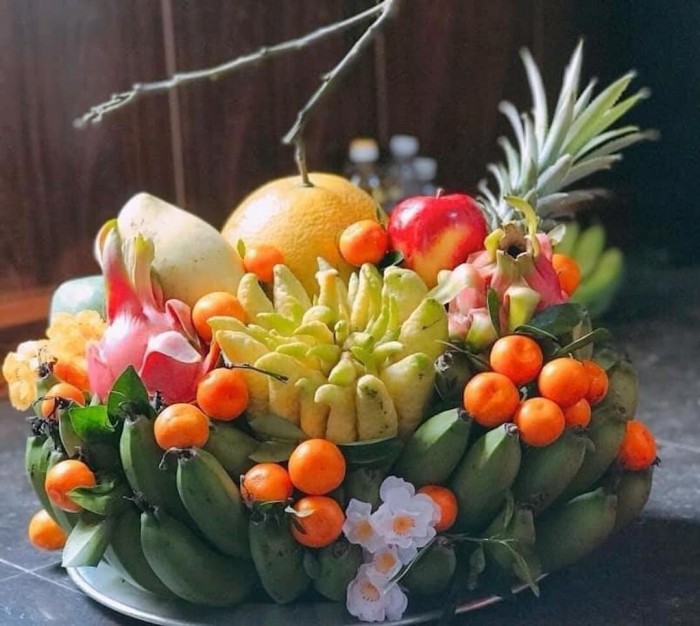 Hướng dẫn bày mâm ngũ quả theo phong tục 3 miền cho ngày Tết thêm ấn tượng