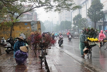 Thời tiết ngày 9/2: Bắc Bộ chuyển rét, mưa lớn nhiều nơi
