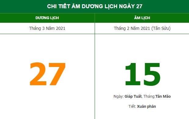 Những việc không nên làm trong ngày 15/2 Âm lịch (27/3/2021)