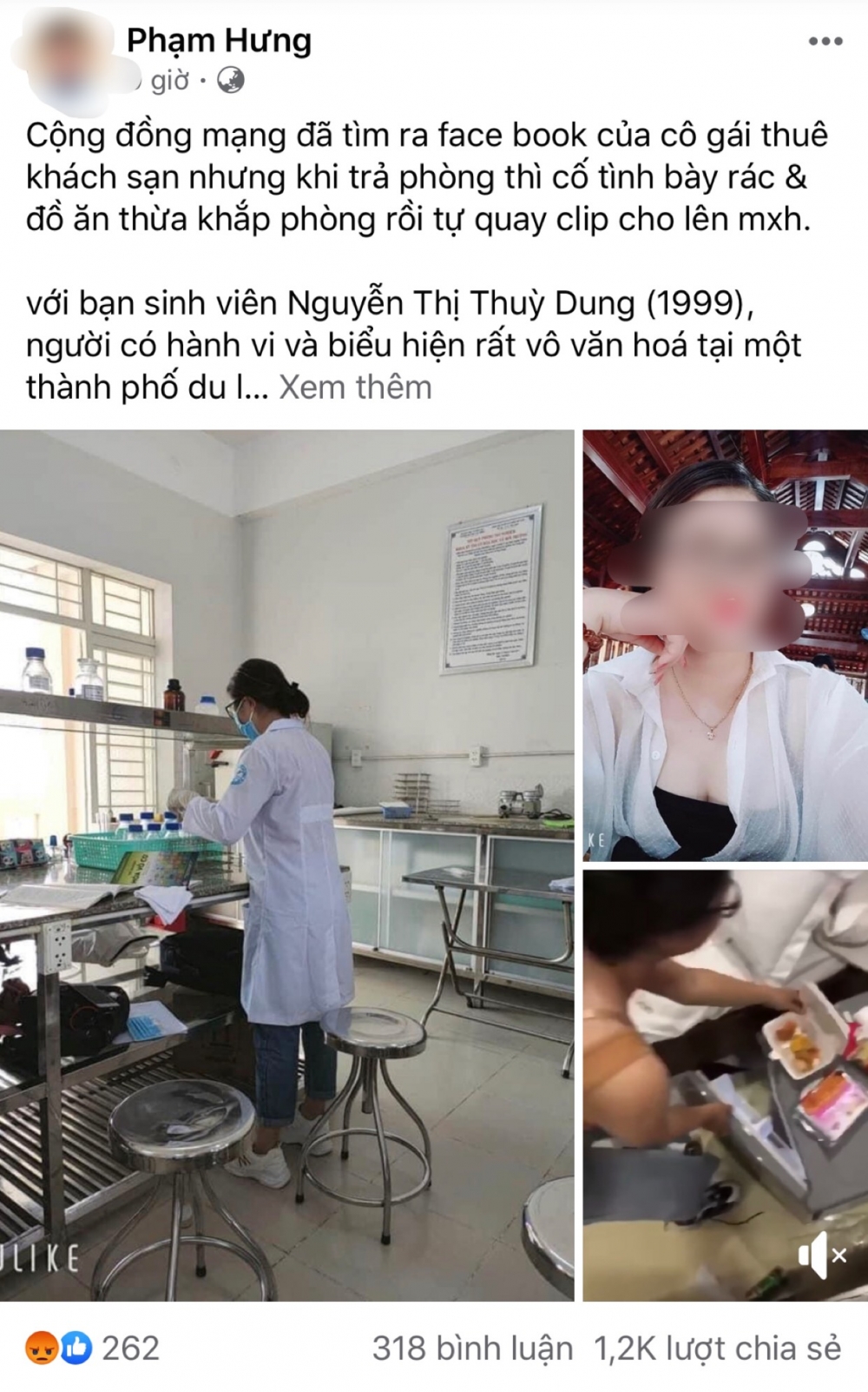 danh tinh nhom thanh nien nem do an khap phong khach san o vung tau