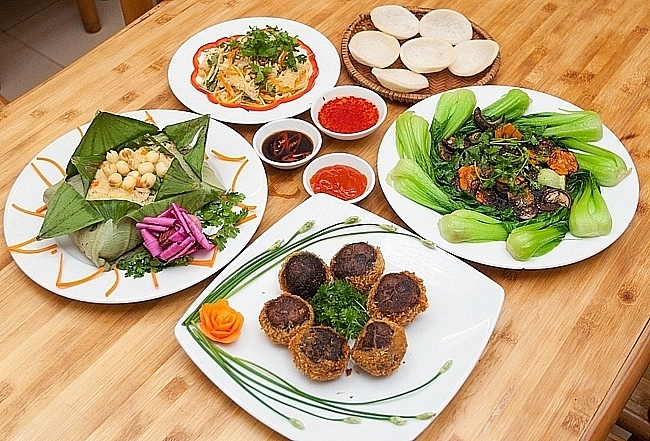 2200 1342 4520 nha hang chay huong sen set menu chay dac biet danh cho 2 nguoi 1
