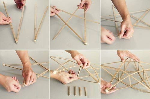Hướng dẫn làm đèn ông sao 5 cánh vui Trung thu cực kỳ đơn giản