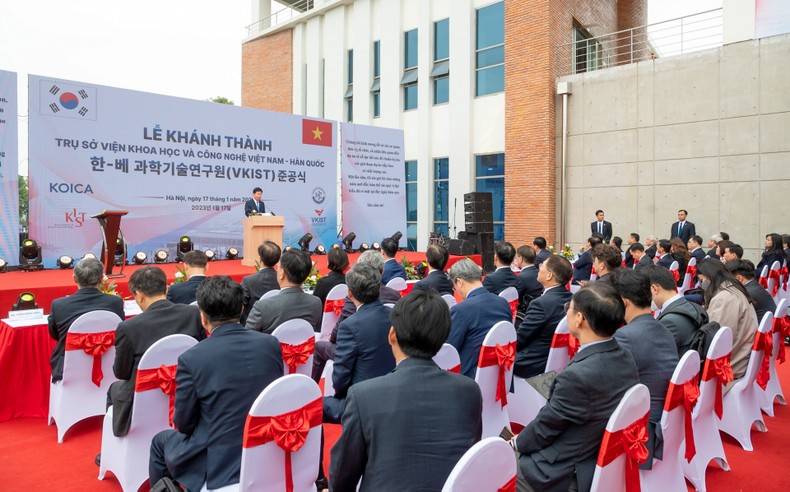Biểu tượng quan hệ hợp tác Việt-Hàn về khoa học, công nghệ và đổi mới sáng tạo ảnh 1