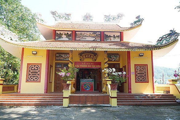 Dinh Bà Thu Bồn ở huyện Nông Sơn. Ảnh: Lê Trung