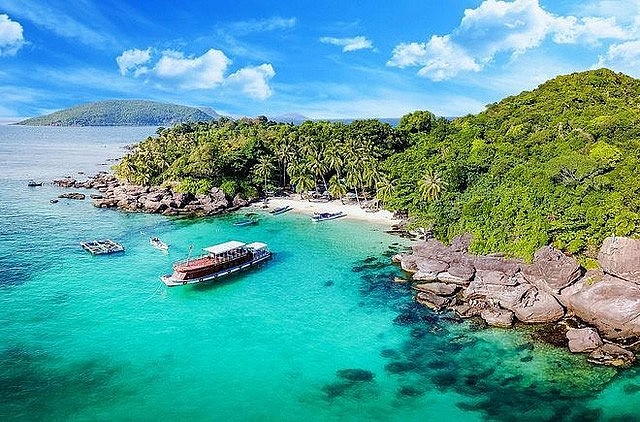 Biển Côn Đảo. Ảnh: Báo Chính Phủ
