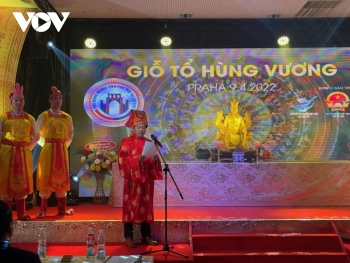 Việt kiều tại Séc long trọng tổ chức Lễ hội Giỗ tổ Hùng Vương 2022