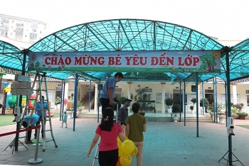 bao dam an toan don tre mam non tro lai truong