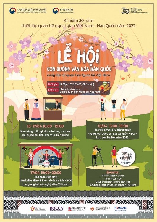 Tái hiện không gian đậm sắc văn hóa Hàn Quốc ngay tại Thủ đô Hà Nội