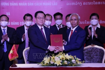 Việt Nam và Lào tăng cường hợp tác trong lĩnh vực tuyên giáo