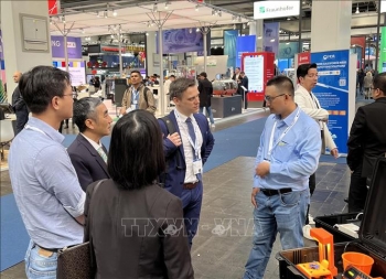 Nhiều doanh nghiệp Việt Nam tham dự Hội chợ Công nghiệp Hannover ở Đức