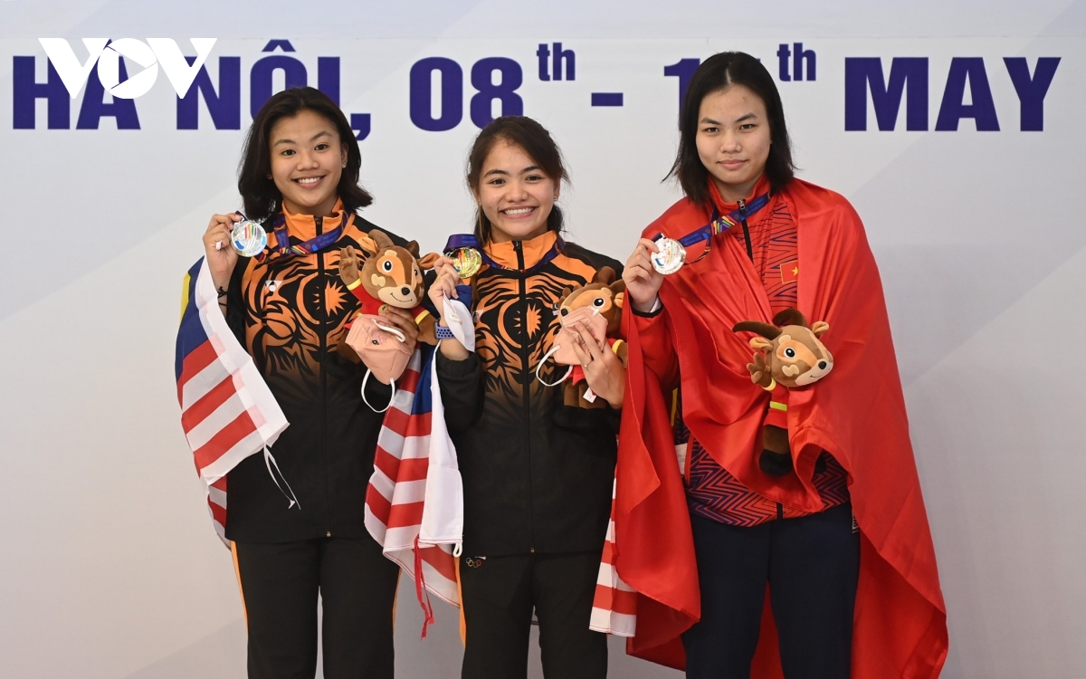 Đoàn Thể thao Việt Nam có huy chương đầu tiên tại SEA Games 31 Đoàn Thể thao Việt Nam có huy chương đầu tiên tại SEA Games 31