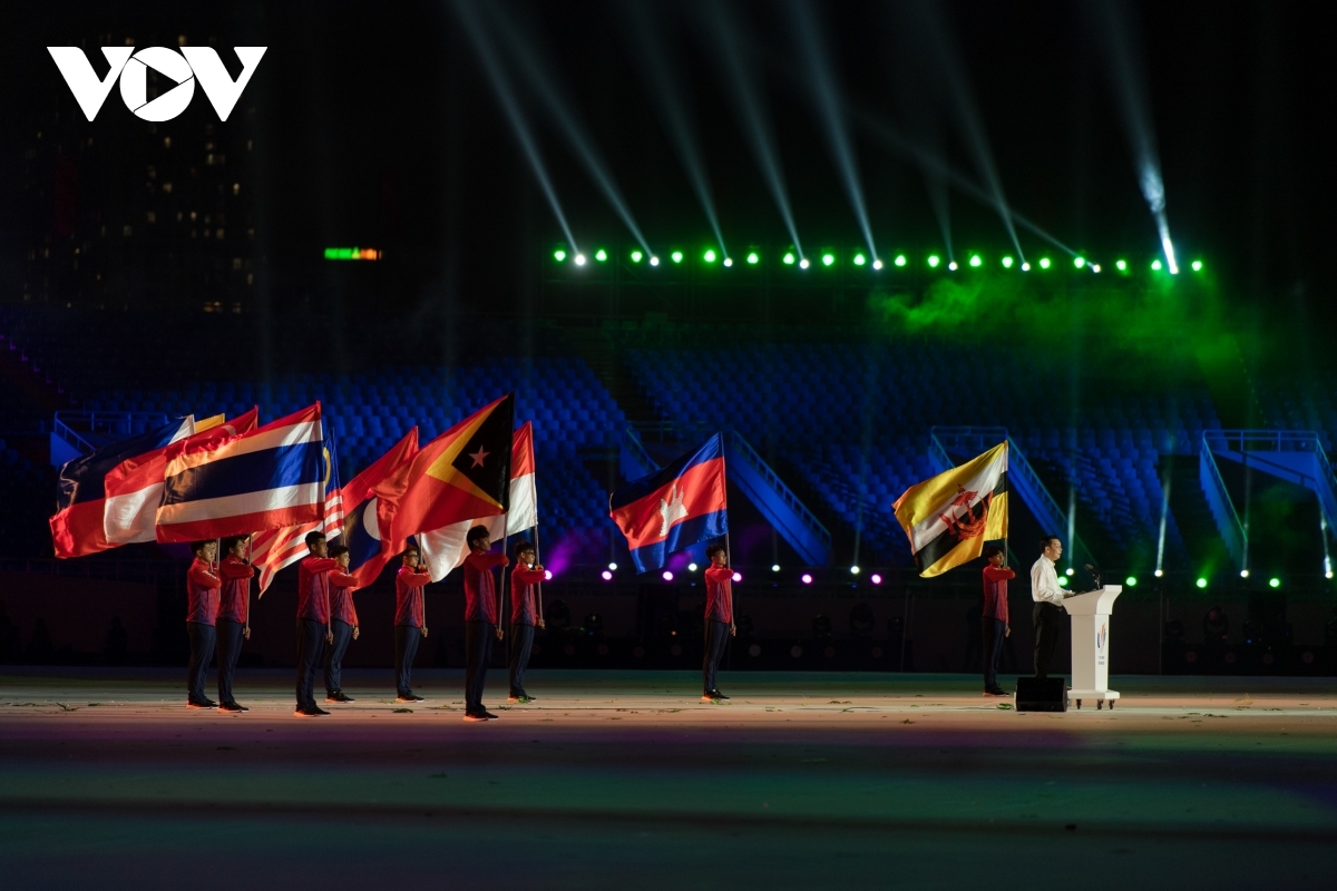 Hình ảnh tổng duyệt khai mạc SEA Games 31.