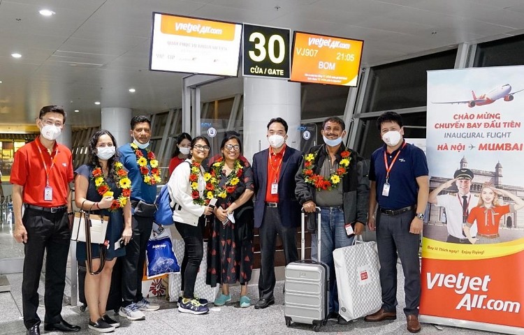 Vietjet Air mở đường bay thẳng từ Hà Nội và TP.HCM tới Ấn Độ | Giao thông | Vietnam+ (VietnamPlus)
