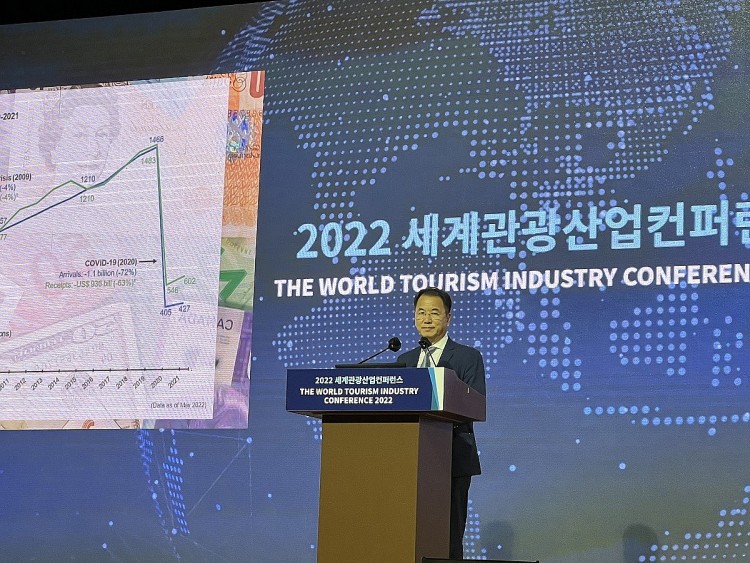 Ông Harry Hwang, Giám đốc điều hành khu vực châu Á-Thái Bình Dương của UNWTO. Ảnh: Tổng Cục du lịch