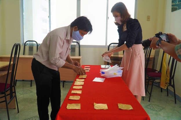 18 lá vàng - món bảo vật quốc gia trên 1.500 tuổi ảnh 1