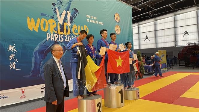 Tổ chức th&agrave;nh c&ocirc;ng Giải v&ocirc; địch thế giới Vovinam--Việt V&otilde; Đạo lần thứ 6 tại Ph&aacute;p