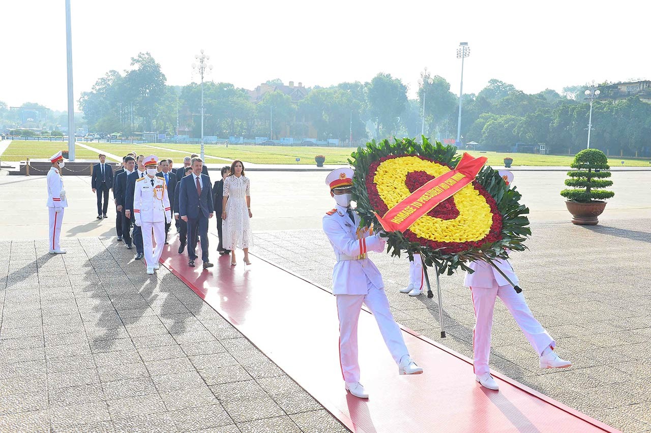 Lễ đón chính thức Thái tử kế vị Đan Mạch Frederik và Công nương Phu nhân Mary Elizabeth